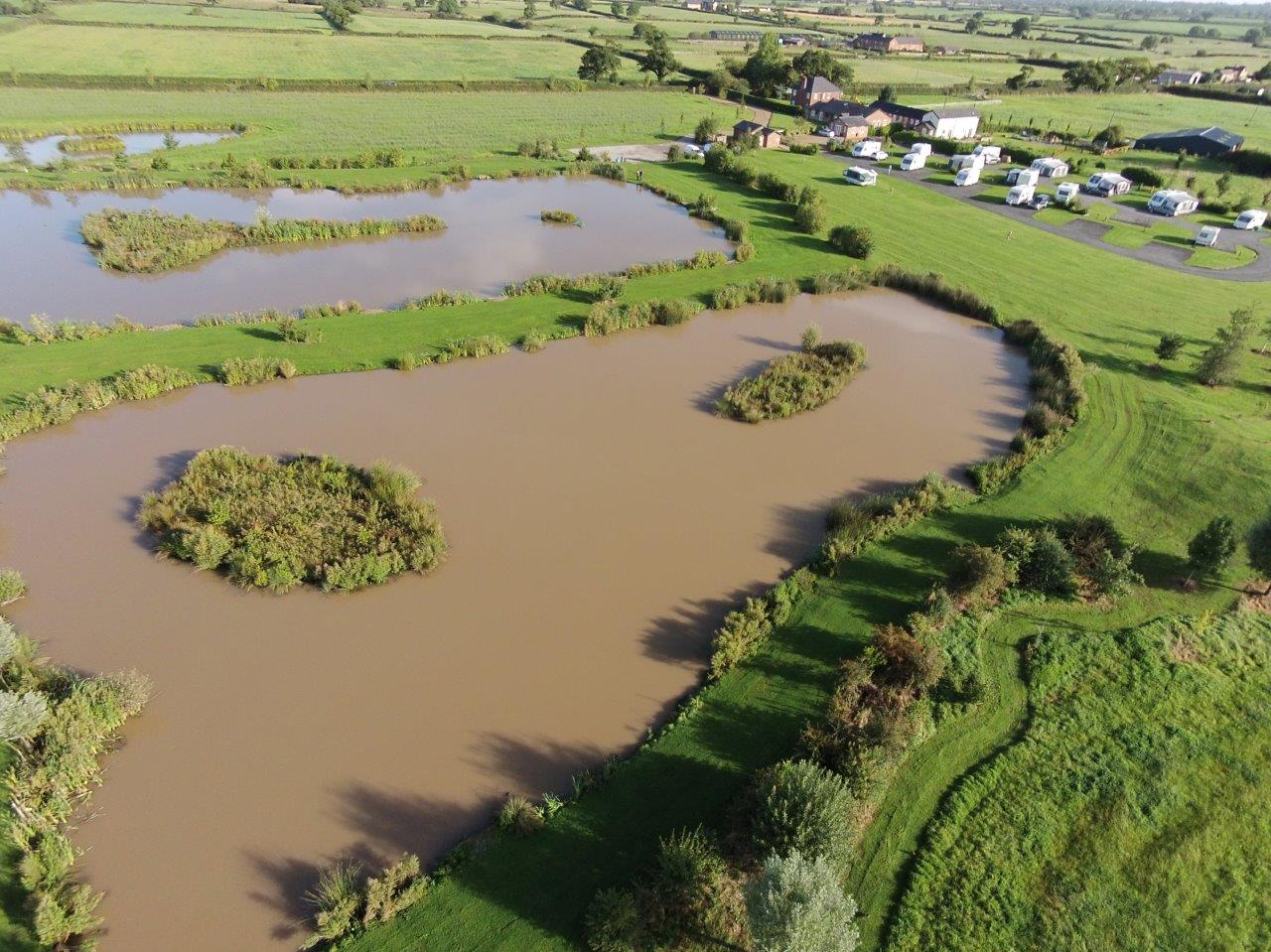 Chester Lakes Fishery New Farm Cheshire